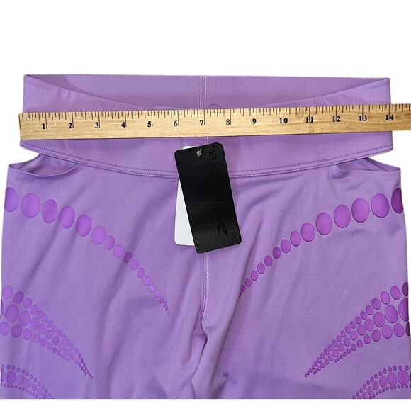 NWT Reebok X Cardi B High-Rise Purple Leggings Large - Picture 2 of 9
